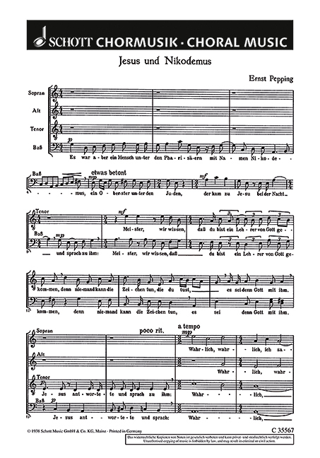 Drei Evangelien-Motetten