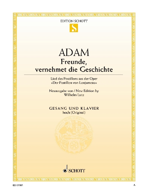 Freunde, vernehmet die Geschichte