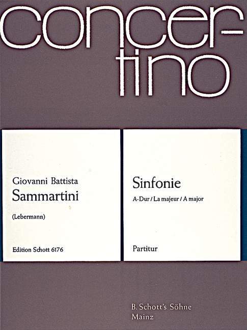 Sinfonia A Major