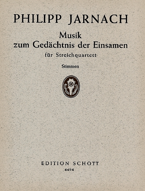 Musik zum Gedächtnis der Einsamen