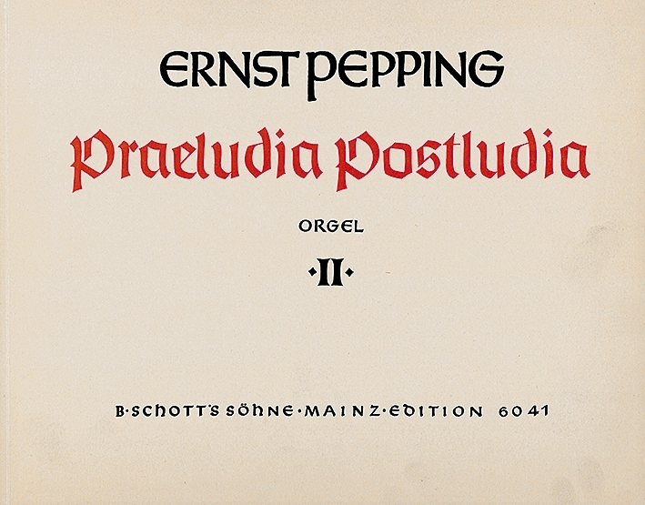 Praeludia - Postludia