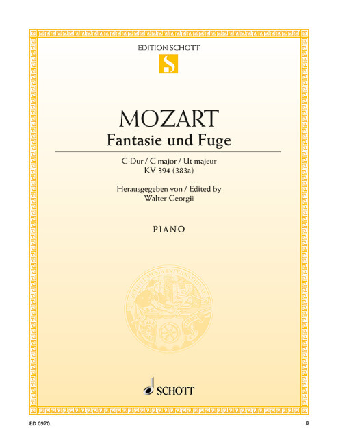 Fantasy and Fugue C major