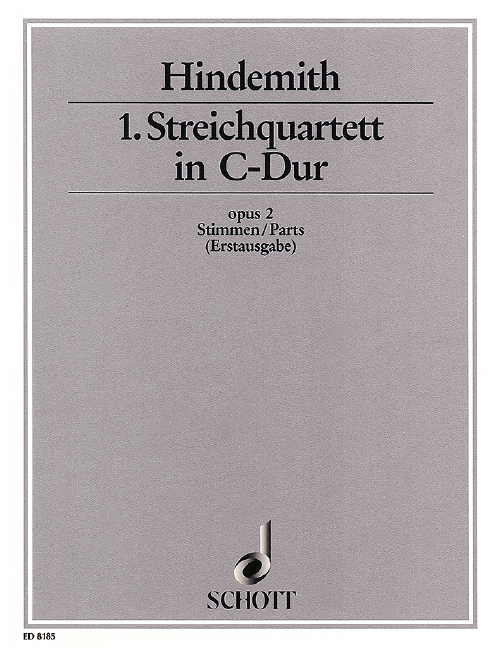 1st String Quartet C Major