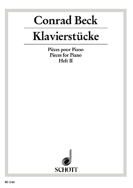 Pièces pour Piano