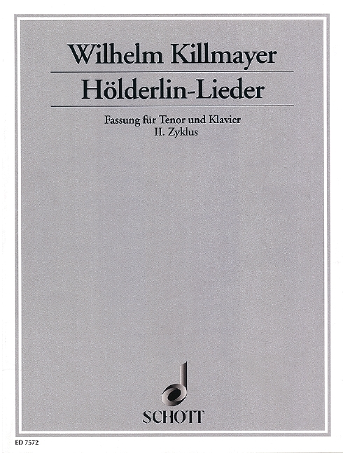 HOLDERLIN-LIEDER CHANT