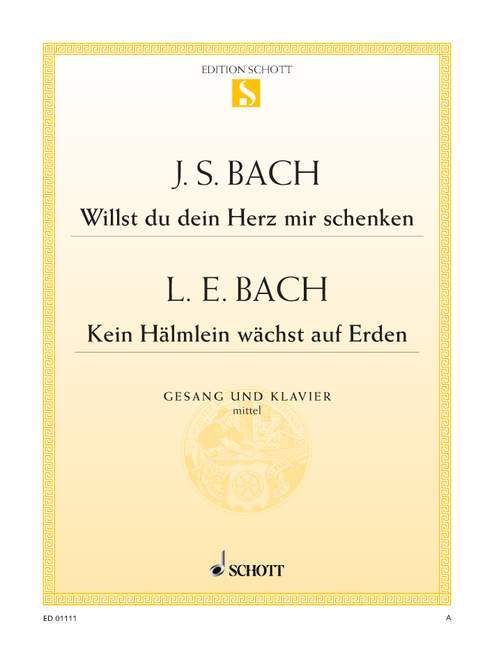 Willst du dein Herz mir schenken / Kein Hälmlein wächst auf Erden