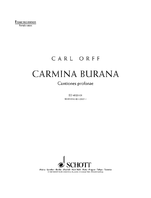 Carmina Burana