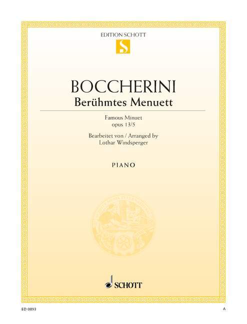 Famous Minuet A major