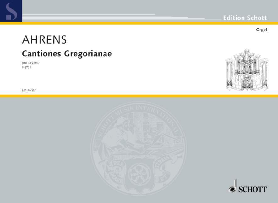 Cantiones Gregorianae pro organo