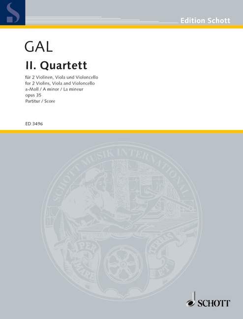 II.  Quartet A Minor