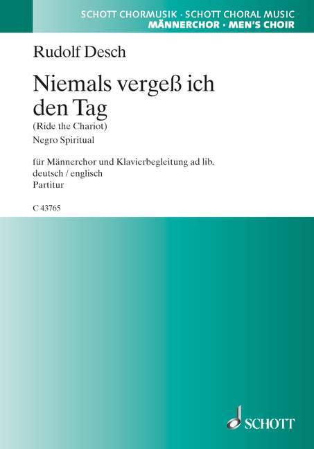 Niemals vergess ich den Tag