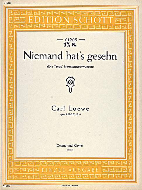 Niemand hat's gesehn