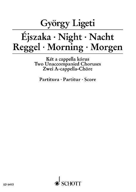 Éjszaka · Reggel