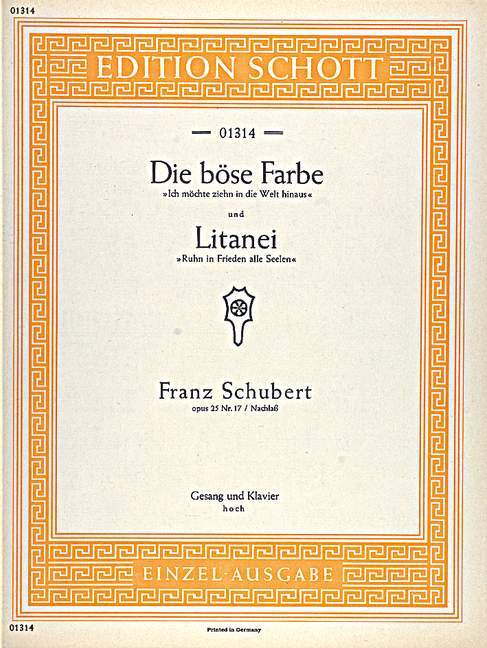 Die böse Farbe / Litanei