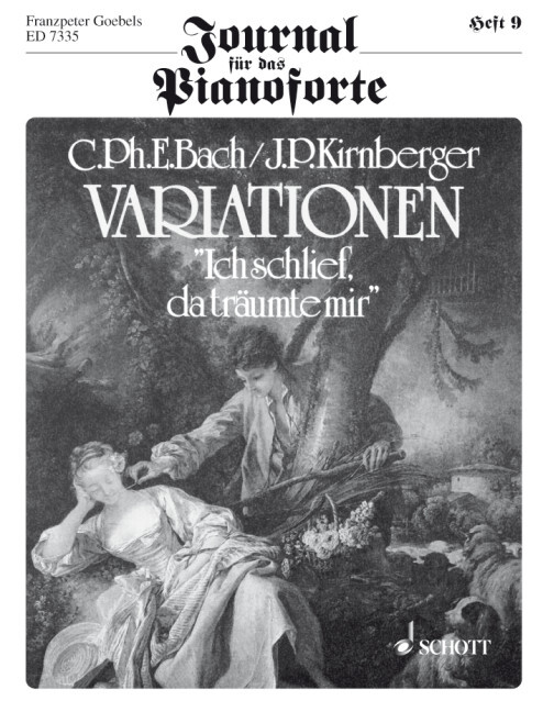 Variations of the Song "Ich schlief, da träumte mir"