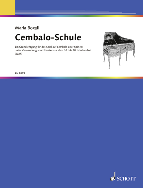 MARIA BOXALL : CEMBALO-SCHULE - CLAVECIN
