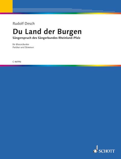 Sängerspruch des SB Rheinland-Pfalz / Begrüßung der Sänger