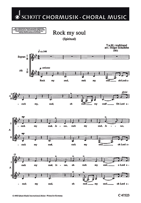 Drei Negro-Spirituals