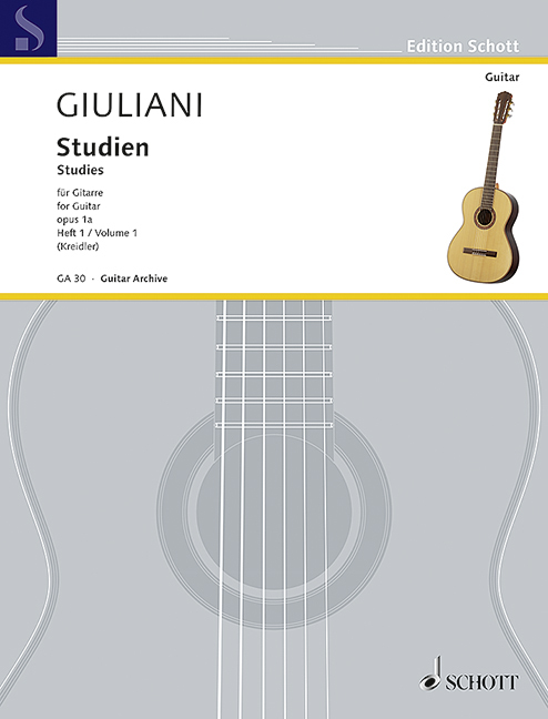 Etudes pour la guitare