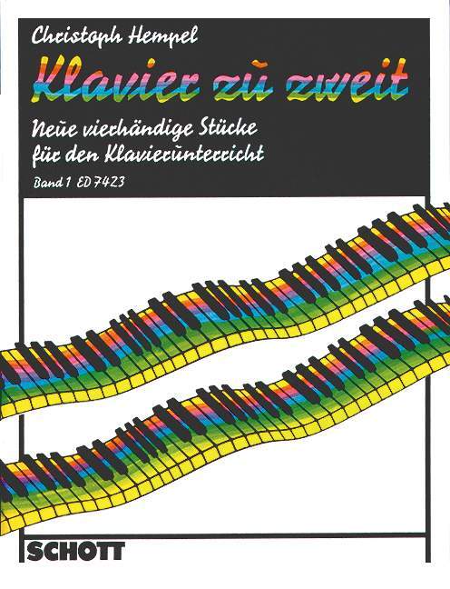 Klavier zu zweit