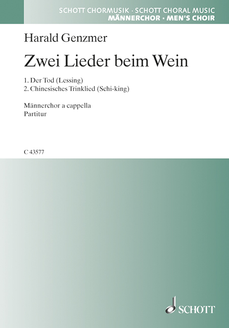 Zwei Lieder beim Wein