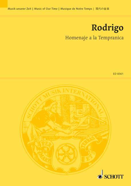 Homenaje a la Tempranica