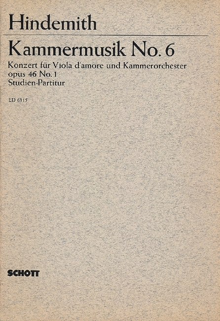 Chamber music No. 6