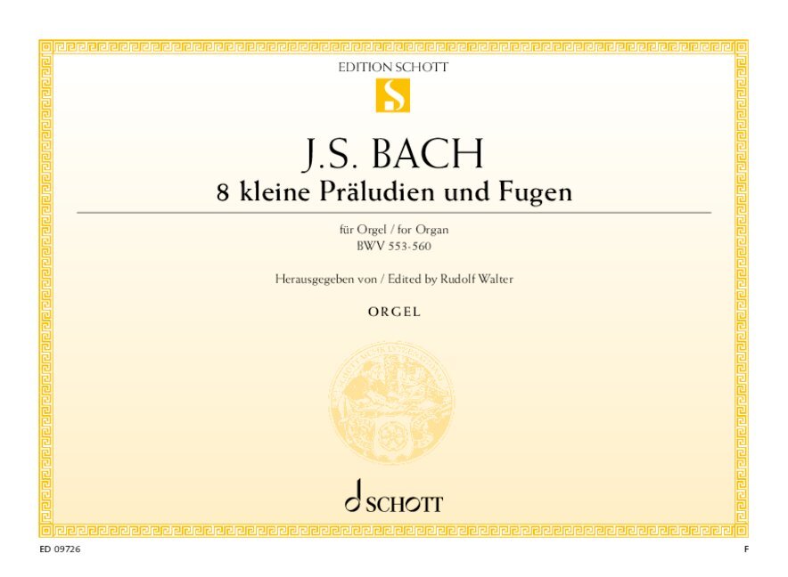 Eight little Preludes and Fugues