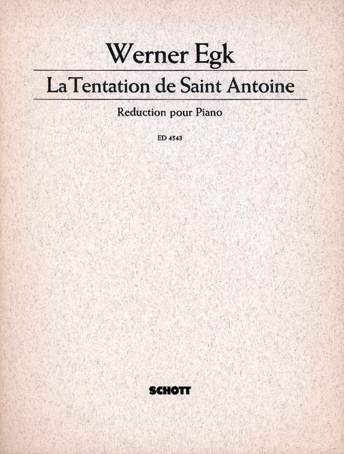 La Tentation de Saint Antoine