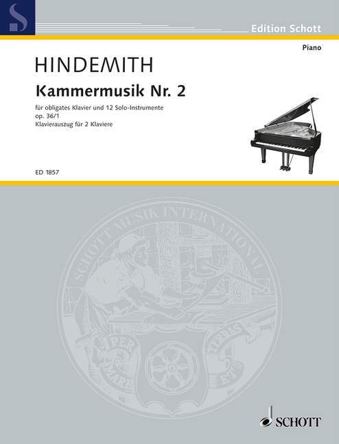 CONCERT OPUS 36/1 2P. (1924) PIANO