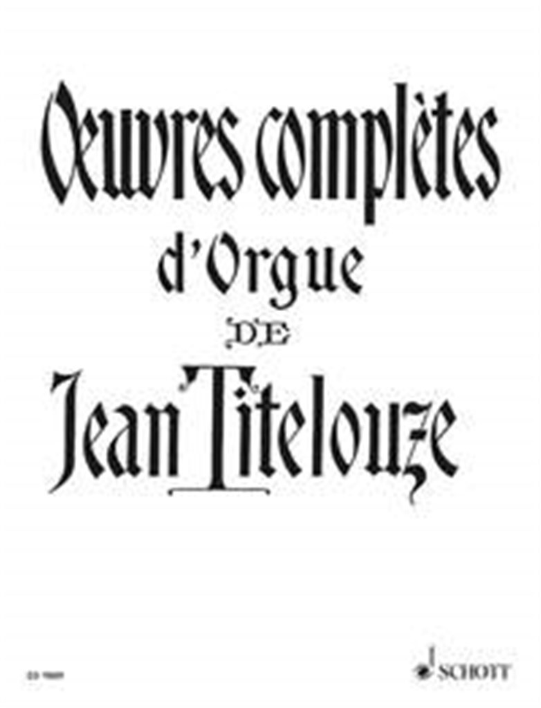 Oeuvres complètes d'Orgue