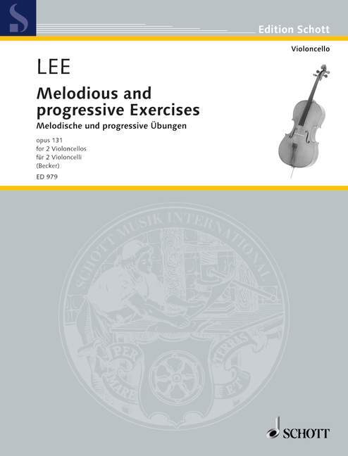 MELODISCHE & PROGRESSIVE UBUNGEN OPUS 131 VIOLONCELLE