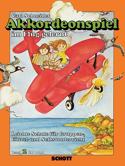 Akkordeonspiel im Flug gelernt