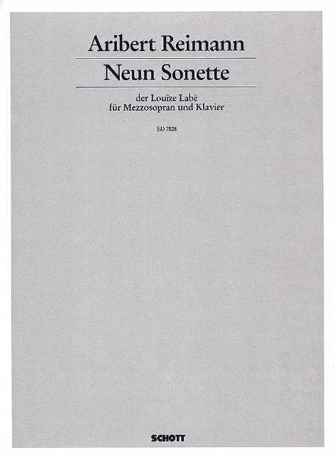 NEUN SONETTE DER LOUIZE LABE