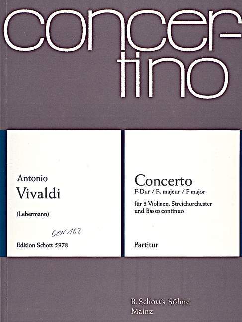 Concerto F Major
