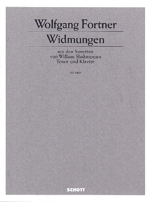 Widmungen