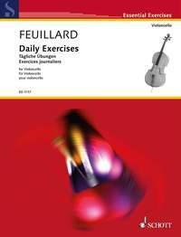 LOUIS R. FEUILLARD : DAILY EXERCISES - EXERCICES JOURNALIERS - VIOLONCELLE
