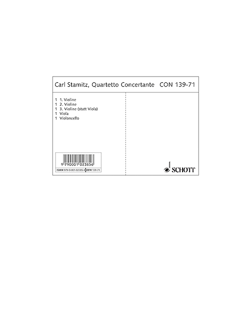 Quartet Concertante G Major