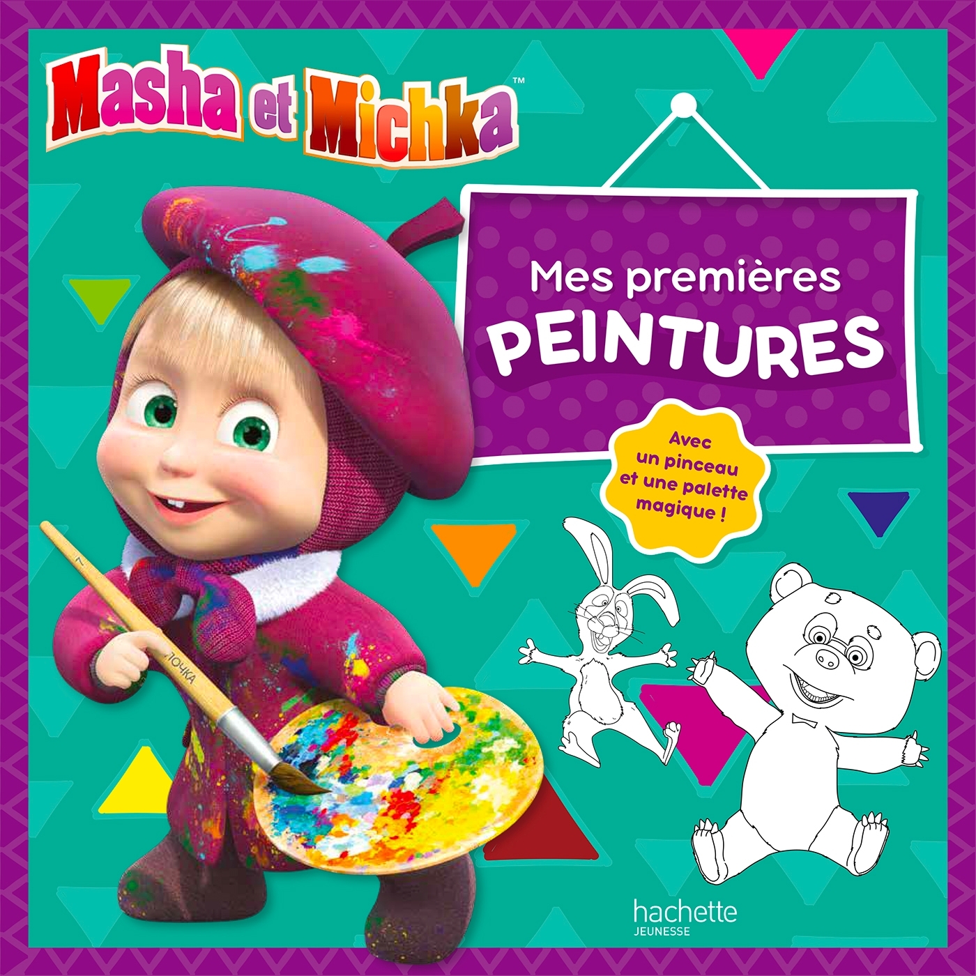 Masha et Michka - Mes premières peintures