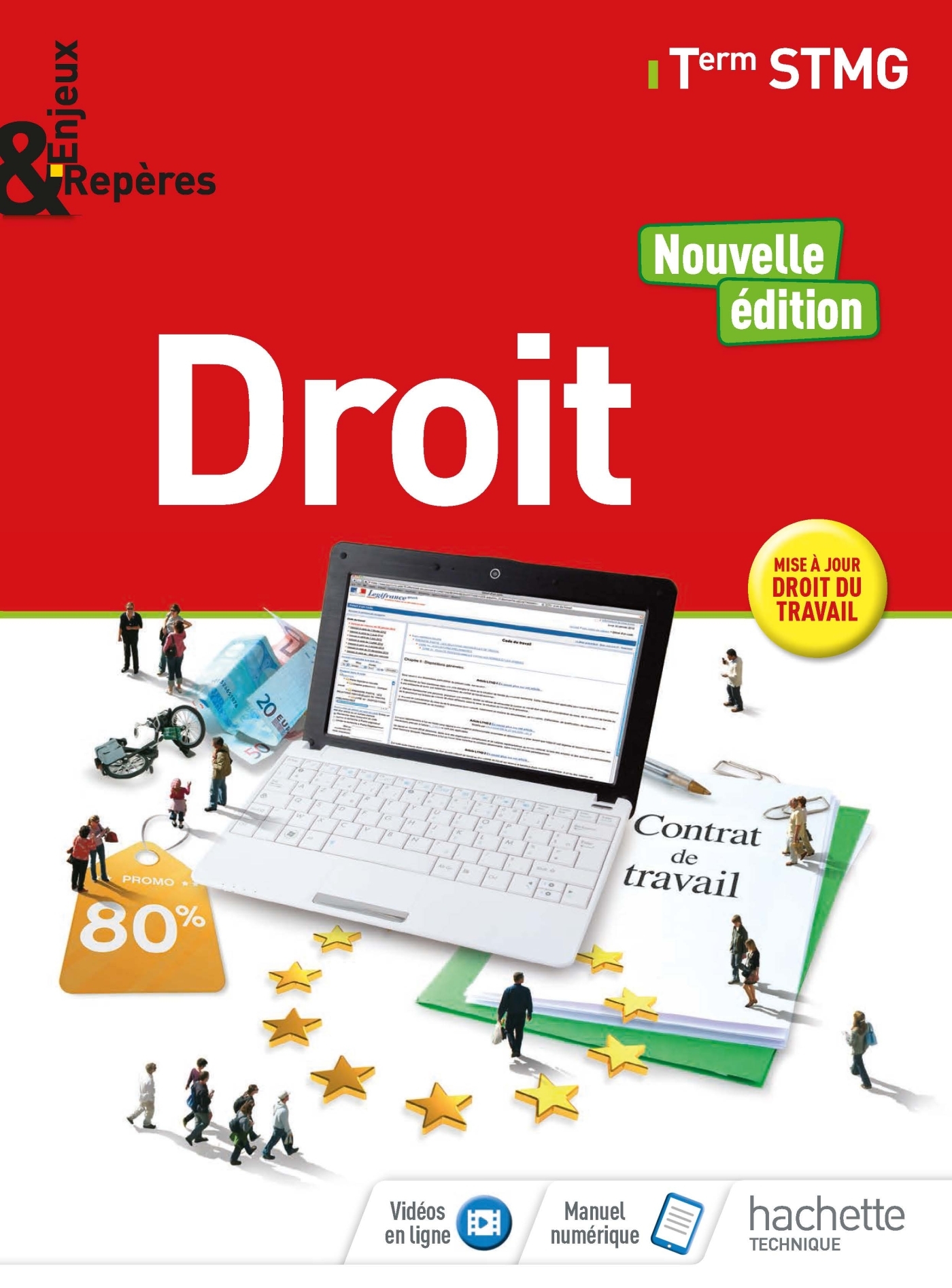 Enjeux et Repères Droit Tle STMG - Livre élève - Éd. 2018