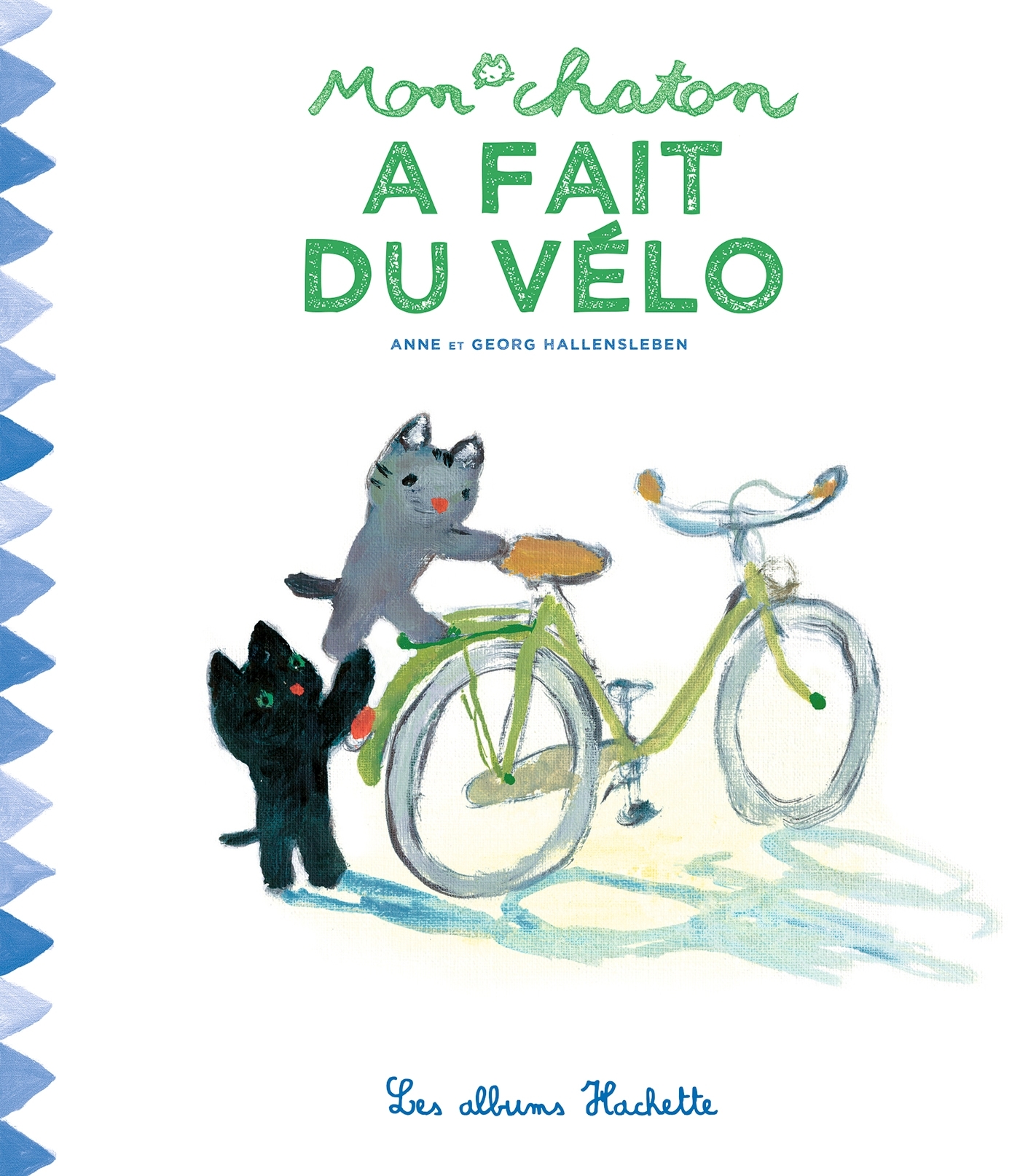 Mon chaton a fait du vélo
