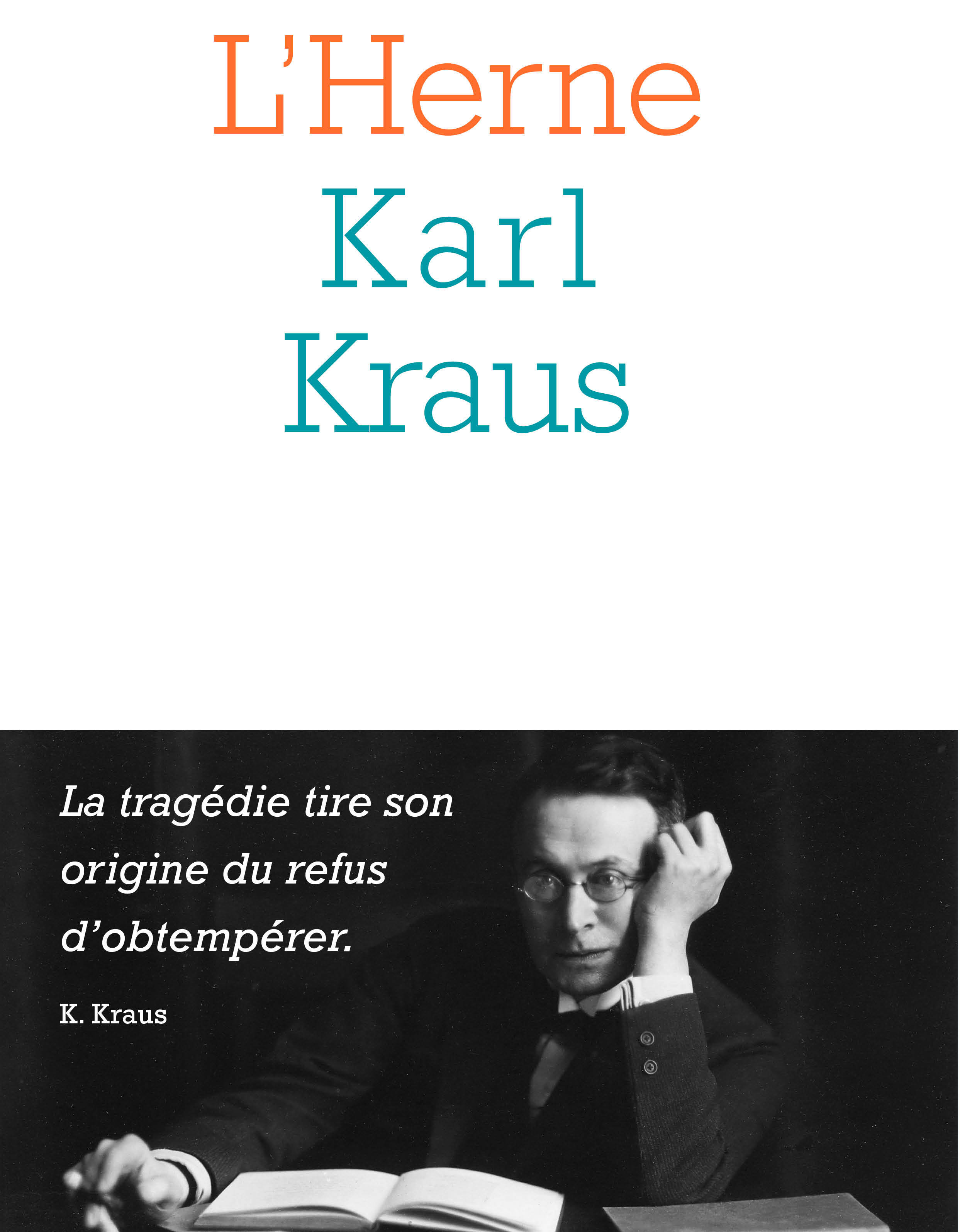 Cahier Karl Kraus