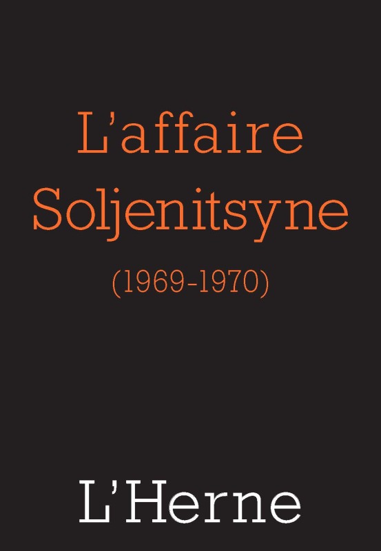 l'affaire soljenitsyne