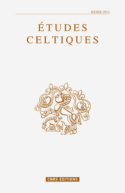 Etudes Celtiques 39