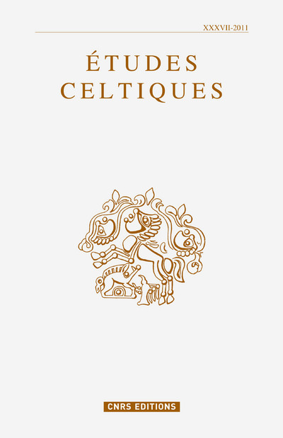 Etudes celtiques 37