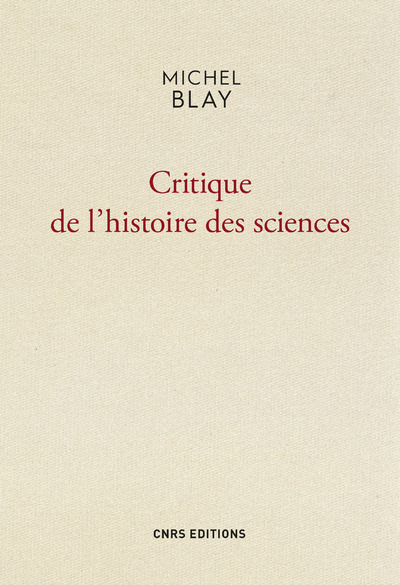 Critique de l'histoire des sciences