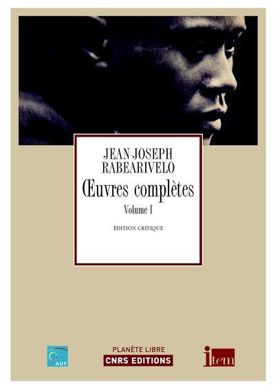 Oeuvres complètes Jean-Joseph Rabearivelo