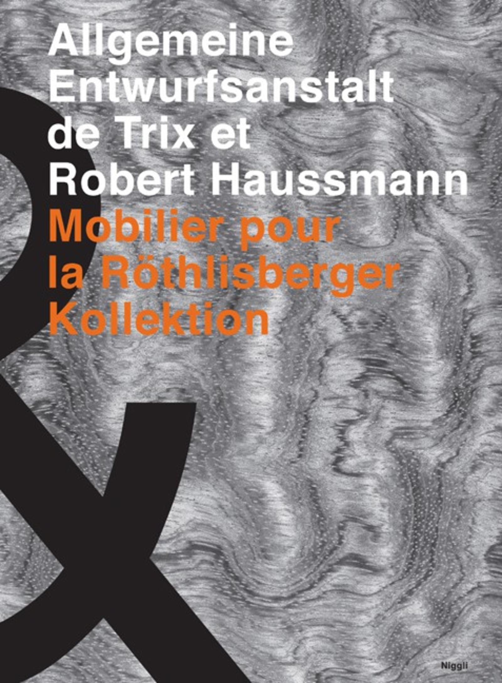 ALLGEMEINE ENTWURFSANSTALT DE TRIX ET ROBERT HAUSSMANN  MOBILIER POUR LA ROTHLIS