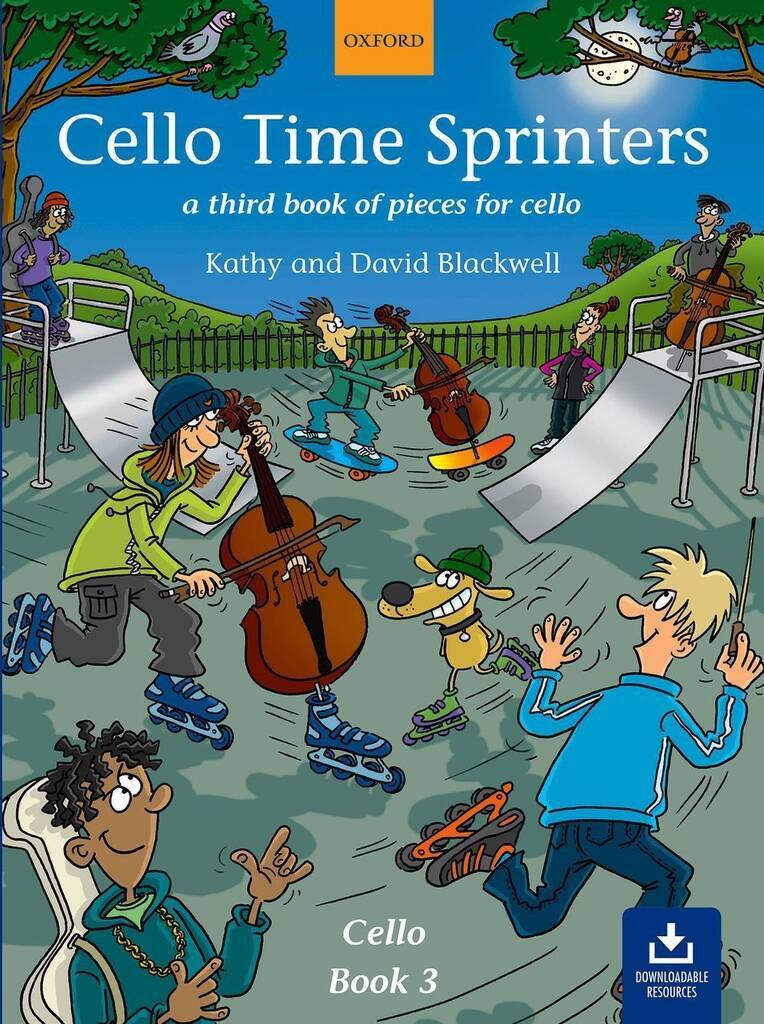 CELLO TIME SPRINTERS A THIRD BOOK OF PIECES FOR CELLO - VIOLONCELLE + SUPPORT(S) EN LIGNE