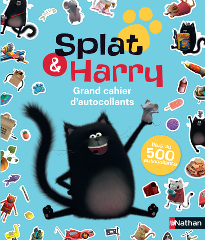 Splat & Harry : Grand cahier d'autocollants